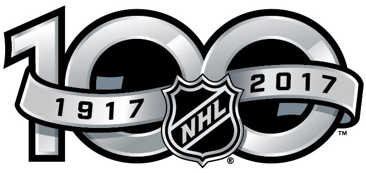 National Hockey League 2017 Anniversary Logo iron on transfers for clothing